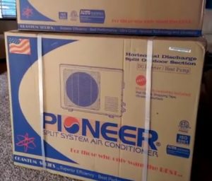 Pioneer Mini Split Install 9000 BTU 15 SEER 110v Part 1